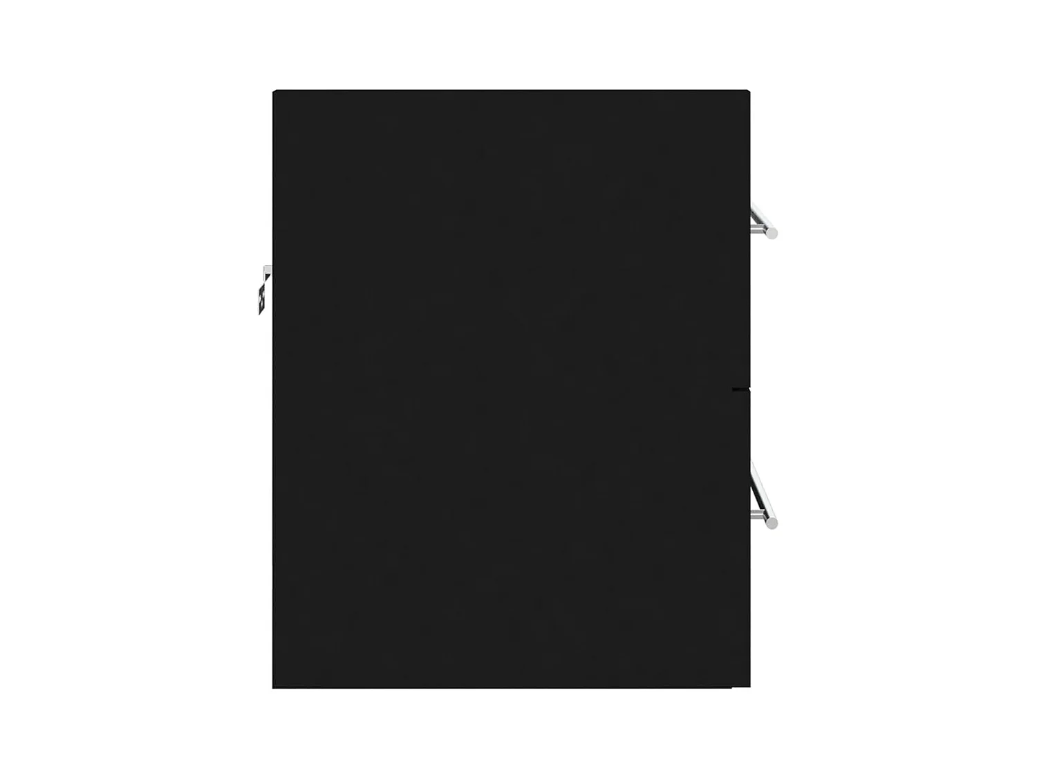 Prolenta Premium -  Wastafelkast 60x38,5x48 cm bewerkt hout zwart