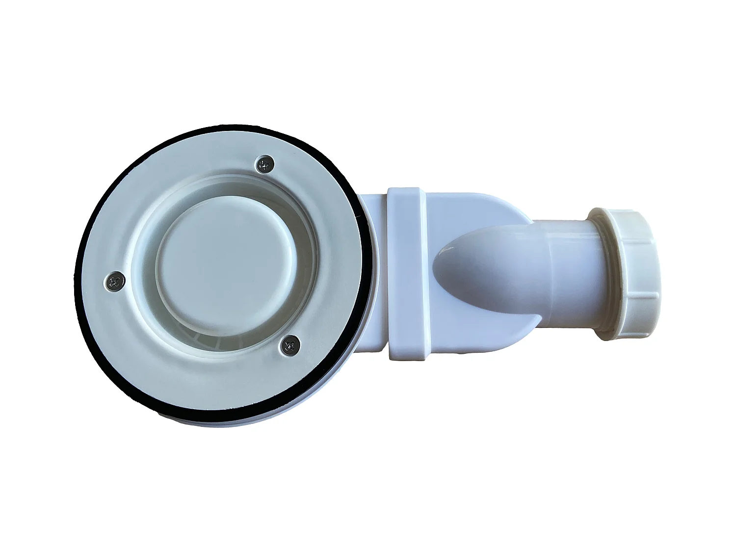 Piatto per doccia da posare o da incasso 140x90cm Resina SMC Bianco marmorizzato - LYROSA