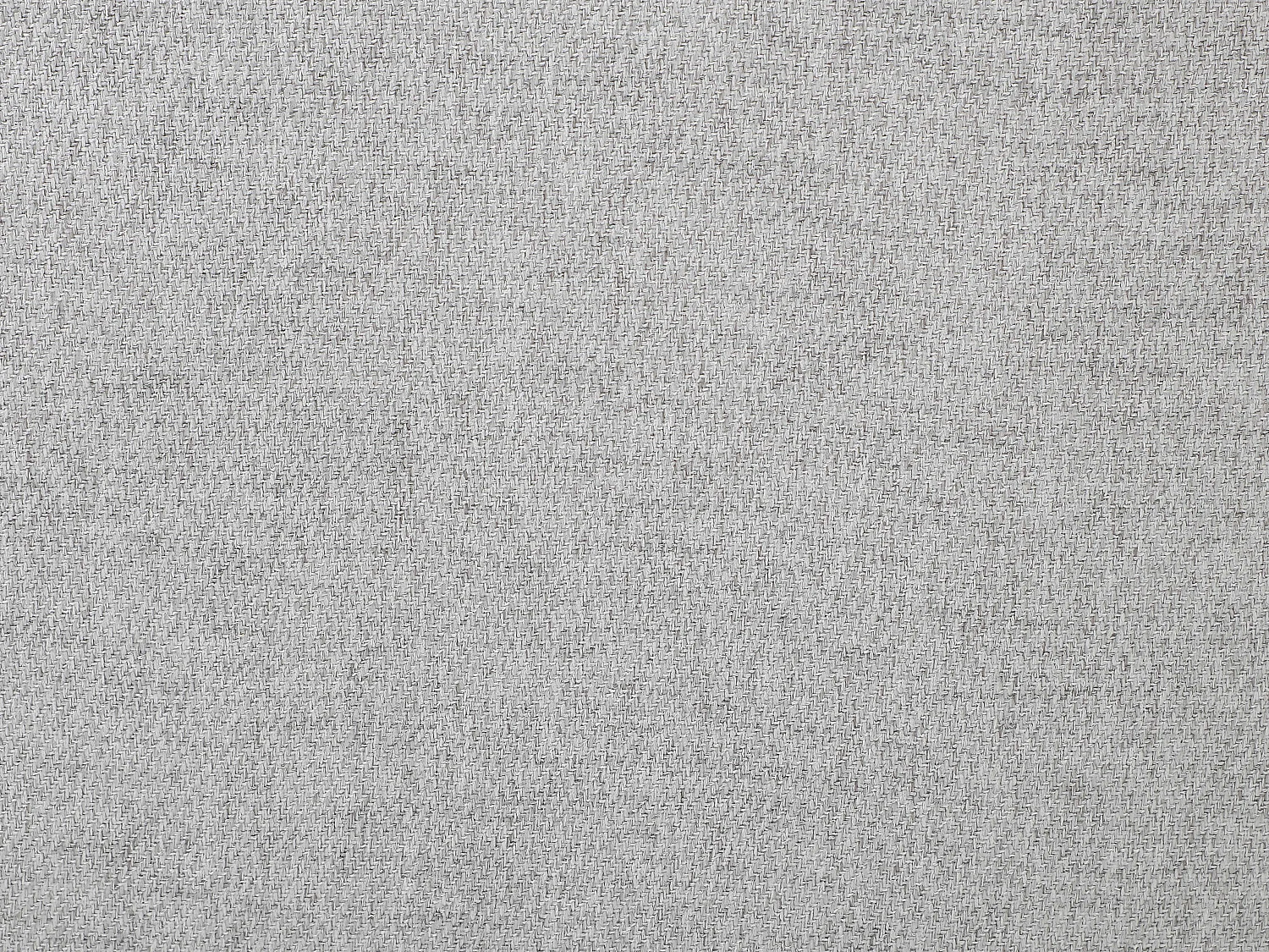 Fauteuil cabriolet en tissu chiné gris clair CRISTOBAL