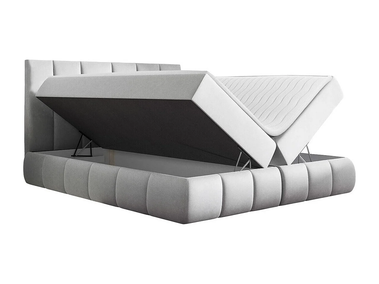 Cama continental Baltimore 152, Continental, Doble, Verde, 200x200, Tapiz, Somieres,