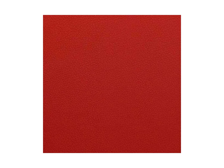 Cama continental Baltimore 134, Continental, Doble, Rojo, 200x200, Cuero ecológico, 204cm