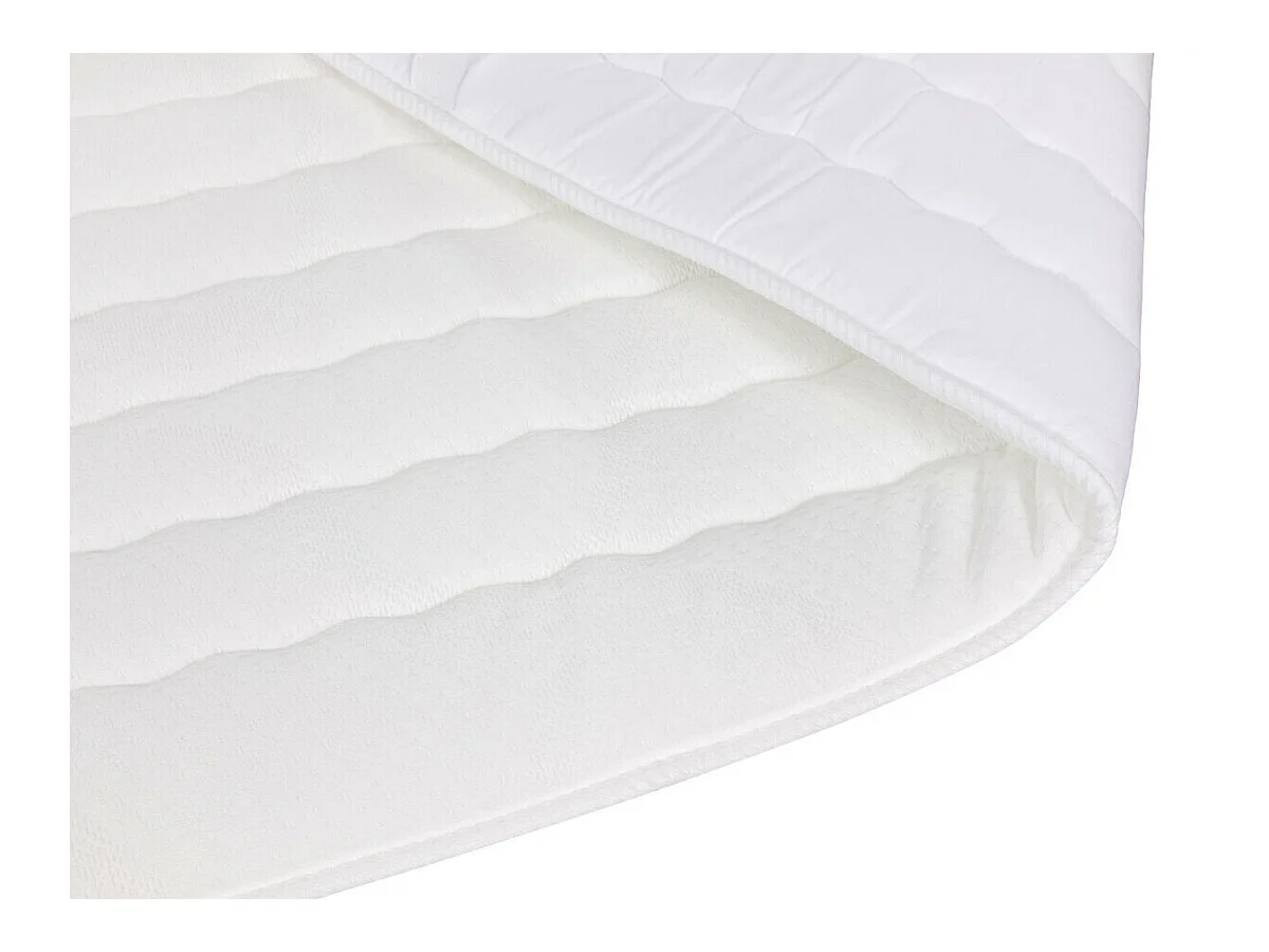 Cama continental Baltimore 158, Casal, Castanho claro, Tecido