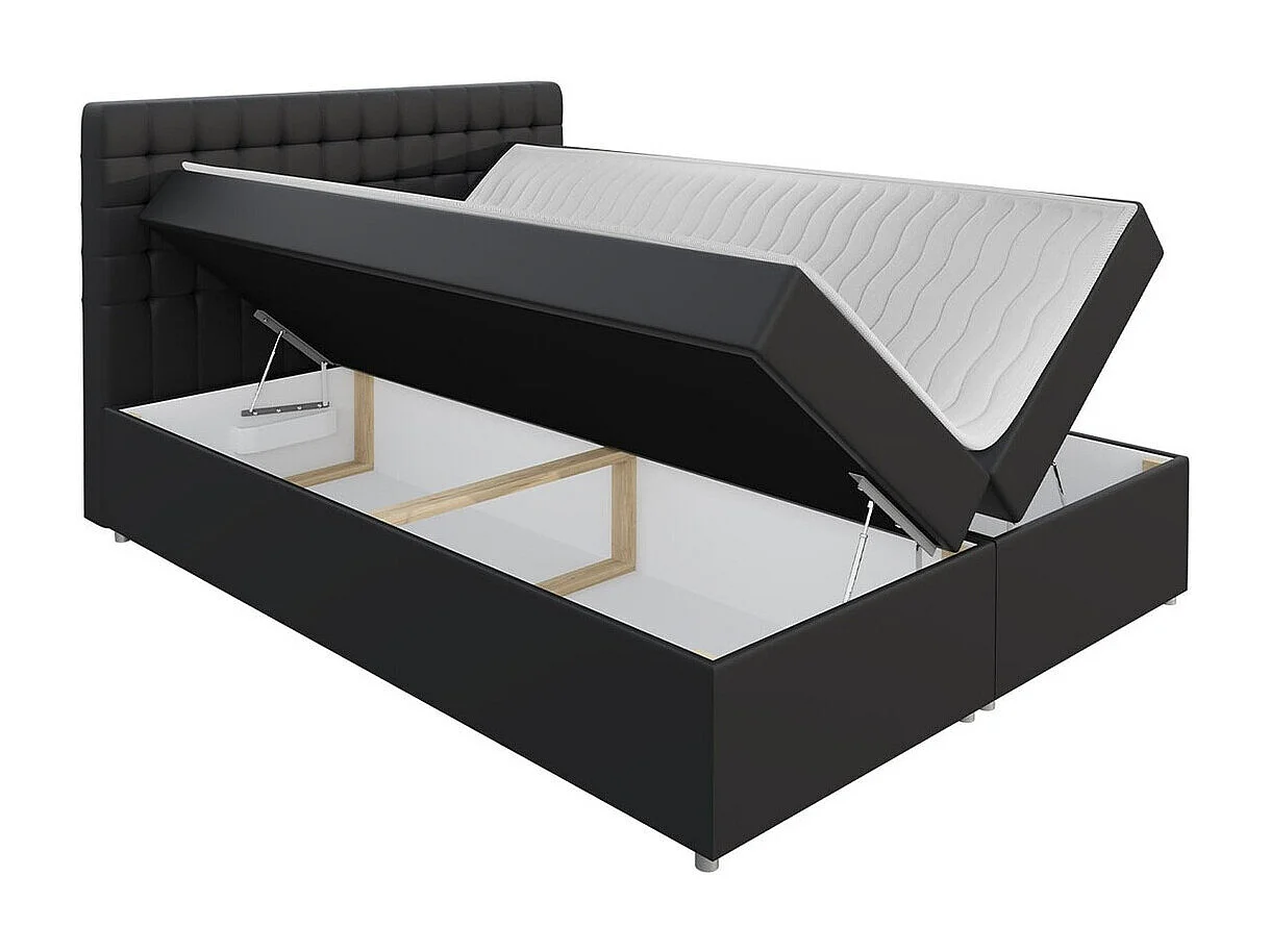 Cama continental Baltimore 115, Casal, Verde, Tecido, Estrados de cama