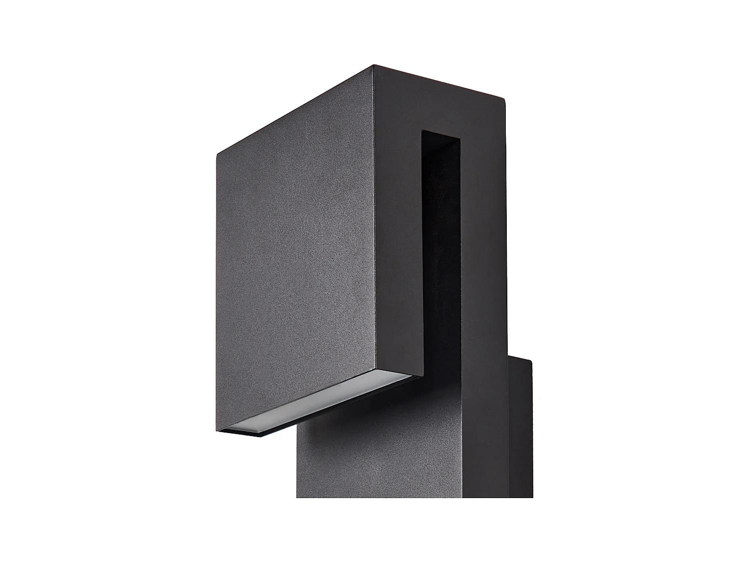 Lampa ścienna ogrodowa LED LIMONLU Czarny