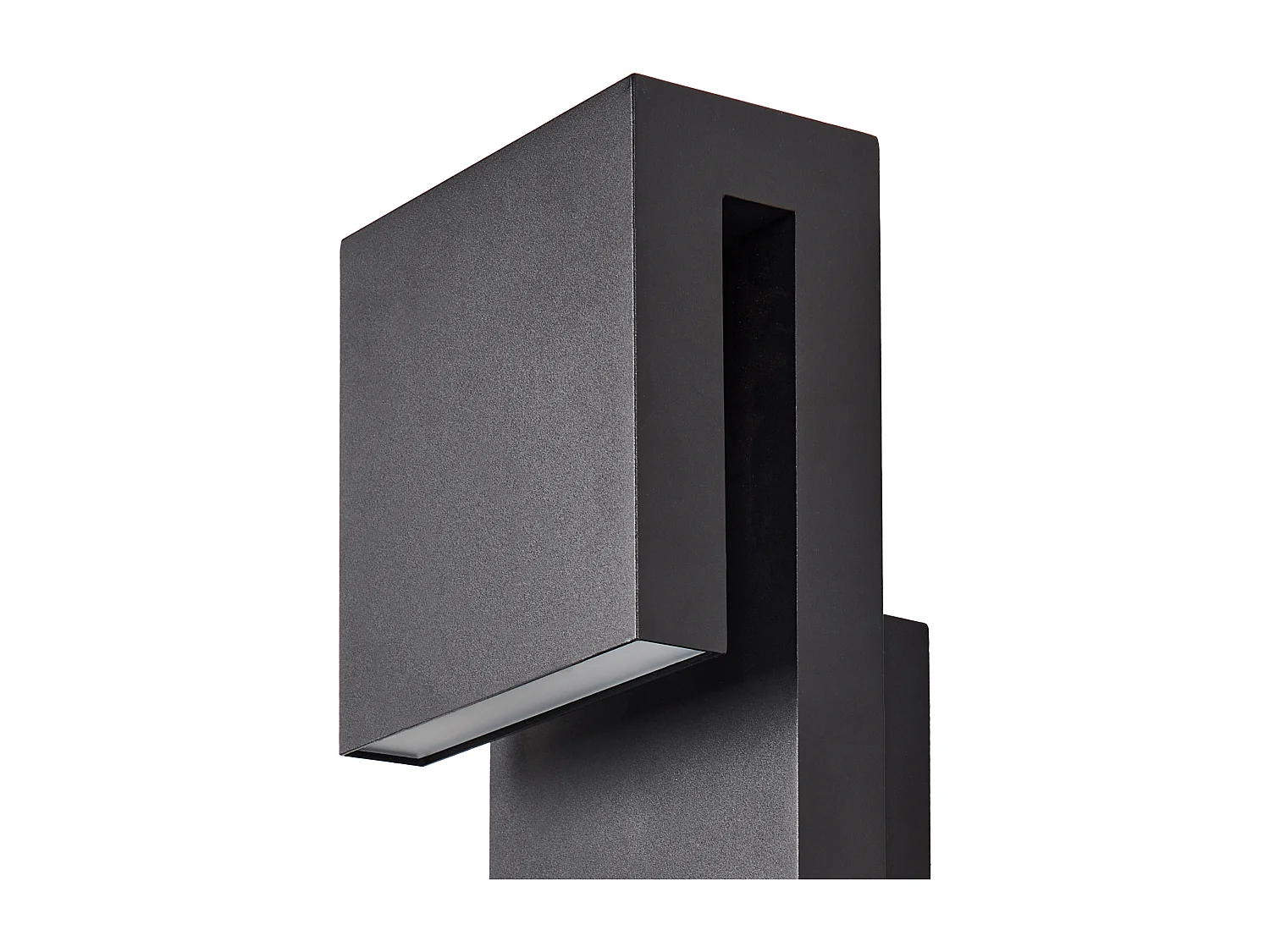 Iluminação LED de parede para exterior LIMONLU Preto