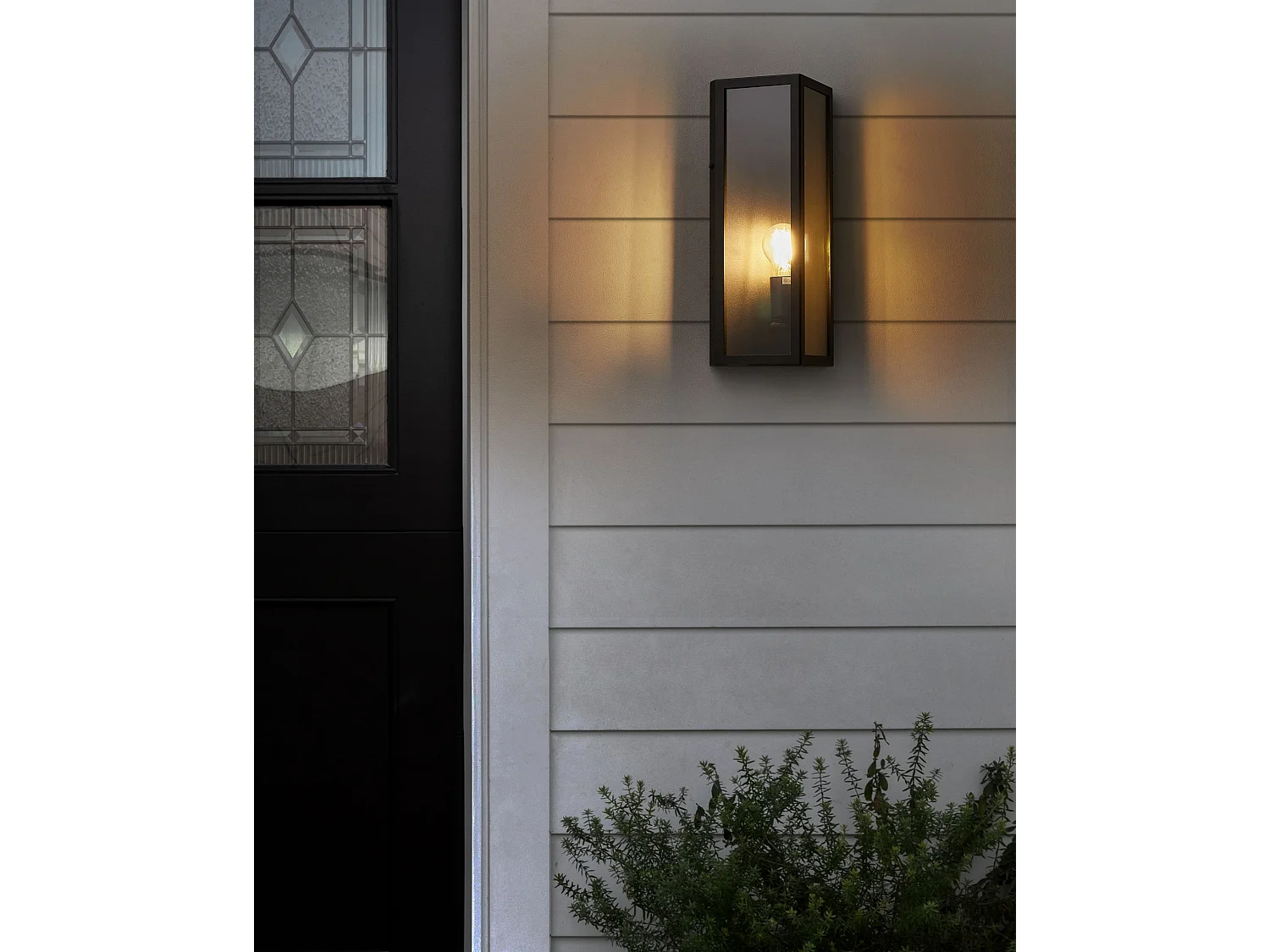 Iluminação de parede para exterior PACTOLUS Preto