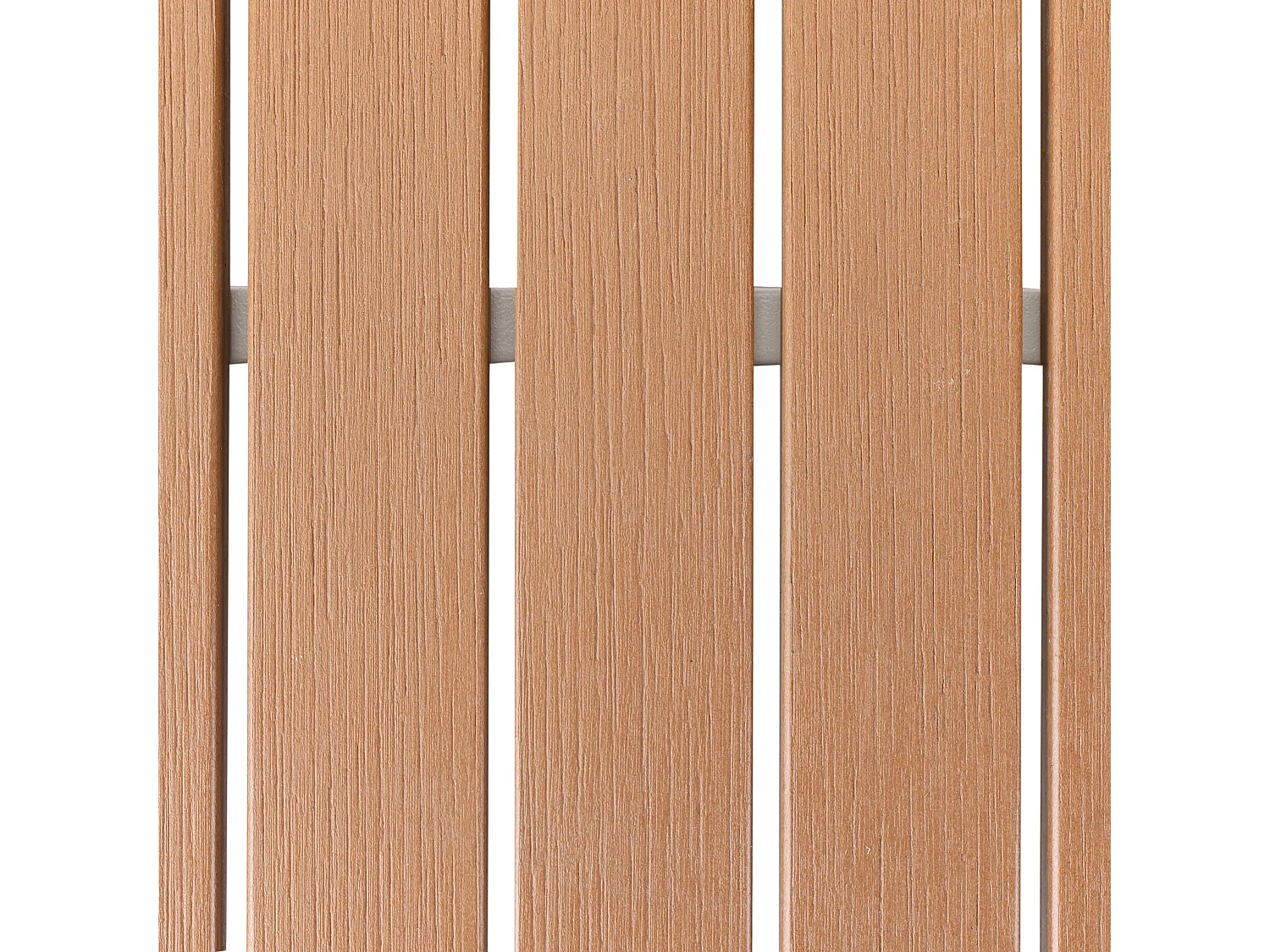 Mesa de refeição de jardim AVETRANA 150 cm 50 cm Castanho/Branco