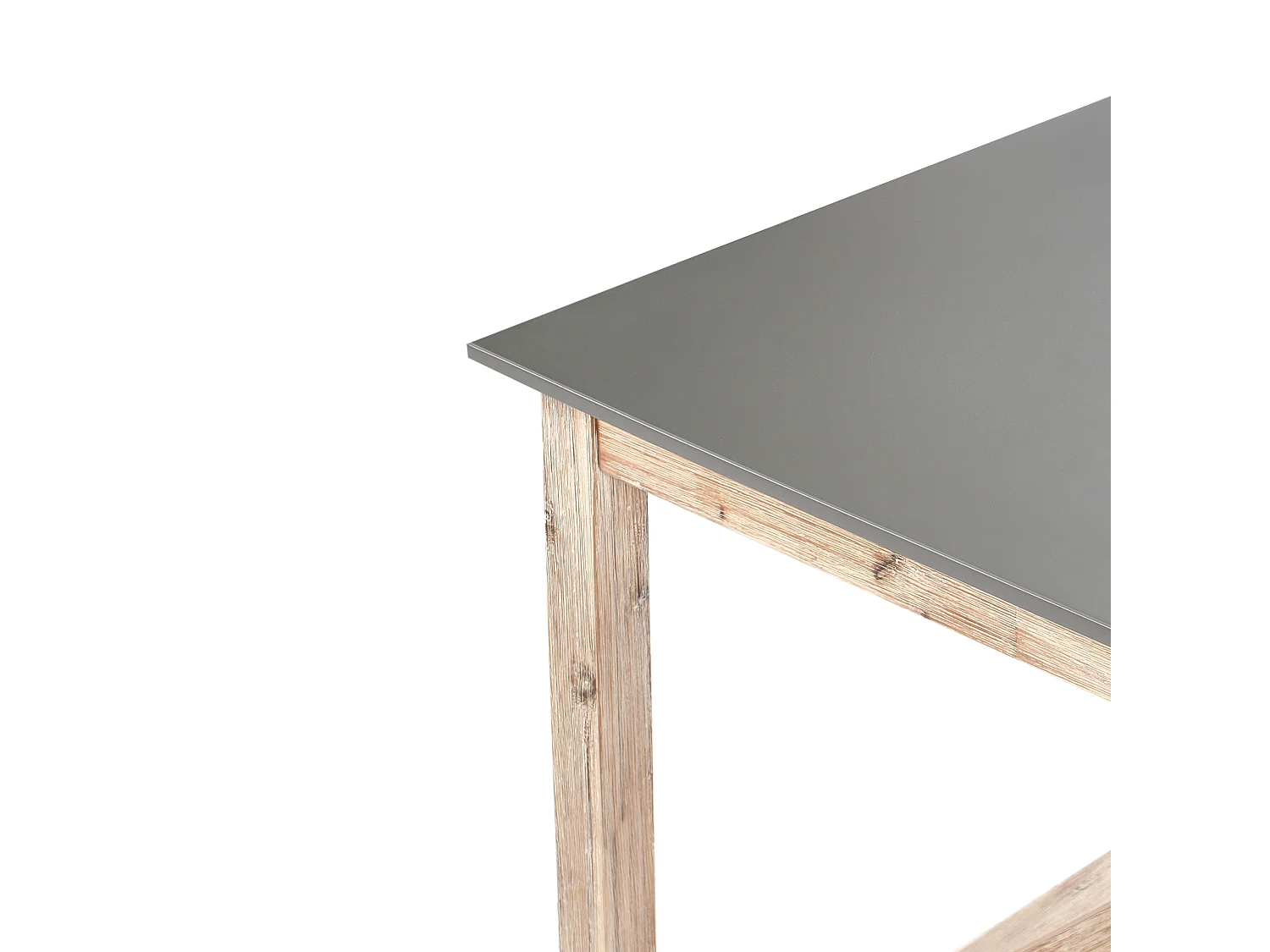 Table de salle à manger de jardin NOTTERI 180 cm 90 cm Béton Gris
