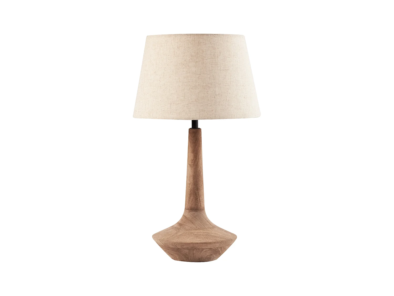 Lampe à poser GODAWARI Bois de manguier Marron foncé