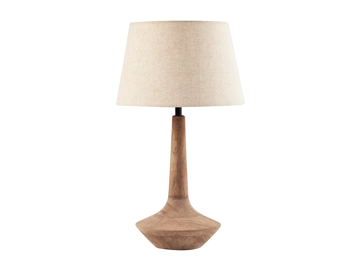 Lampe à poser GODAWARI Bois de manguier Marron foncé