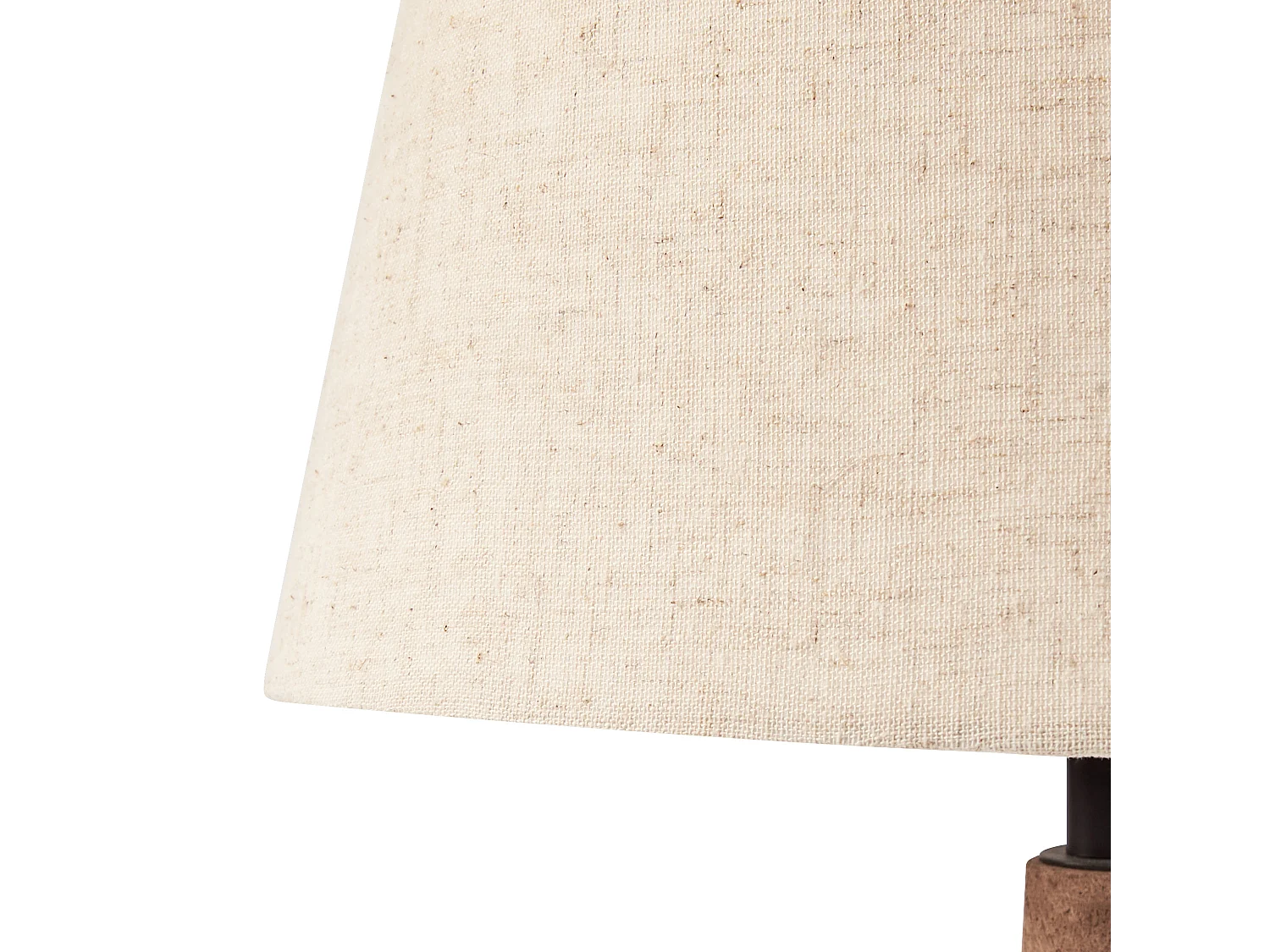 Lampe à poser GODAWARI Bois de manguier Marron foncé