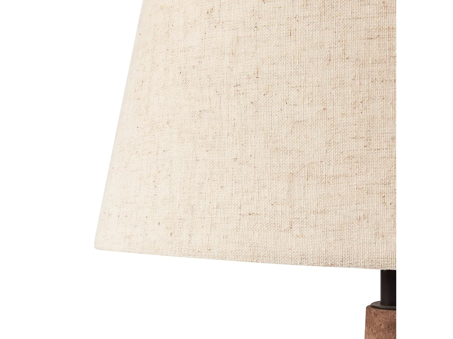 Lampe à poser GODAWARI Bois de manguier Marron foncé