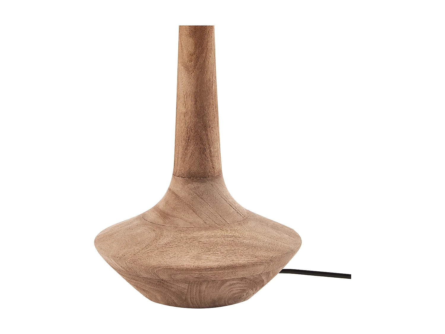 Lampe à poser GODAWARI Bois de manguier Marron foncé