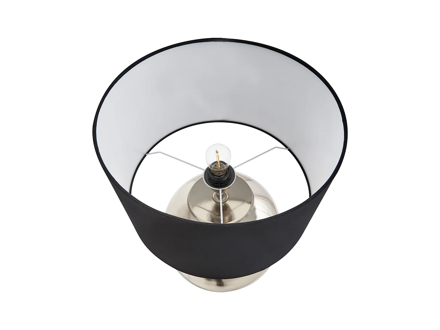 Lampe à poser SOBRAMATI Métal Argenté