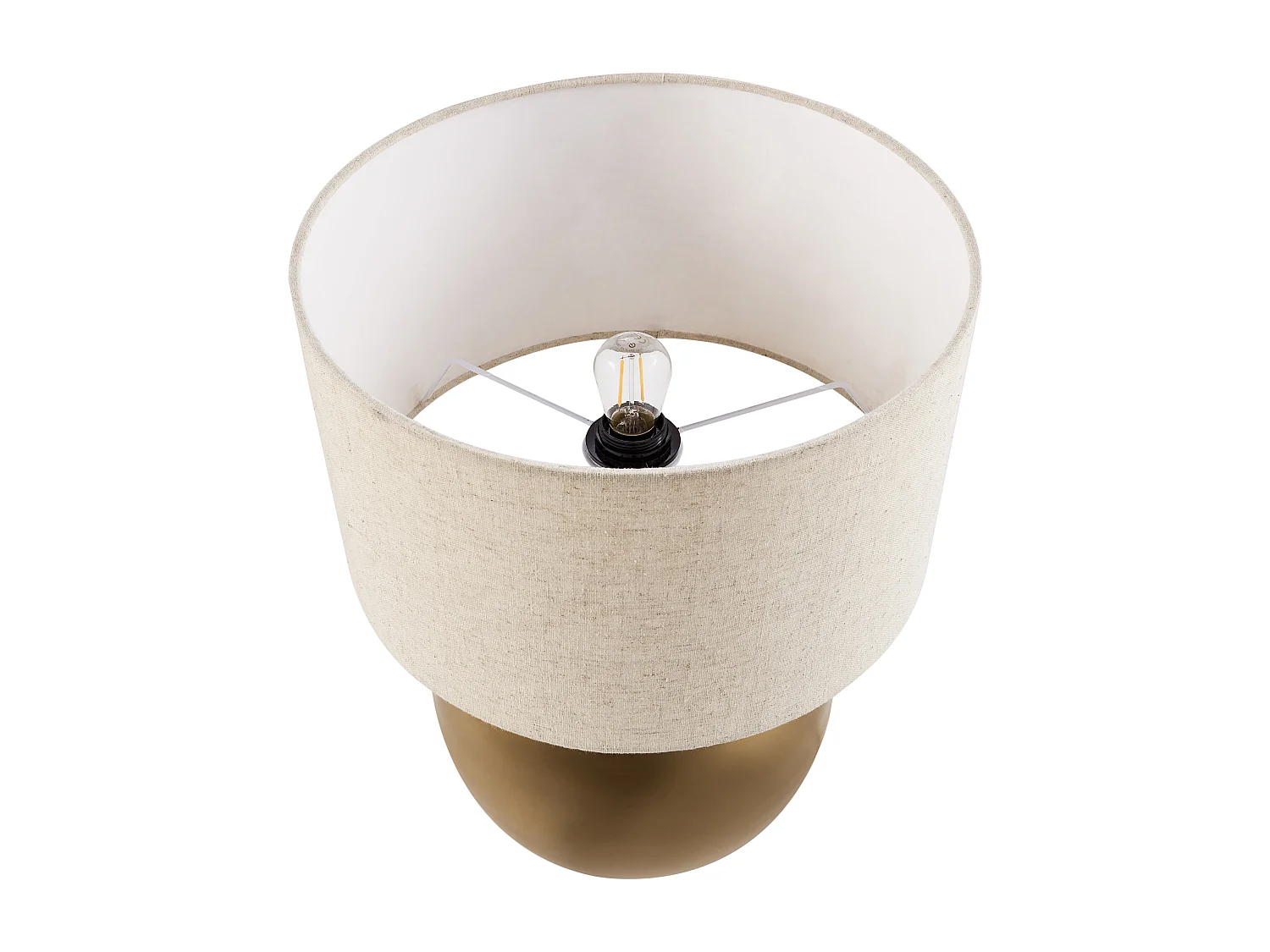Lampe à poser SOBRAMATI Métal Laiton