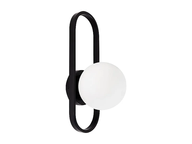 Lampe murale VARDI Métal Noir