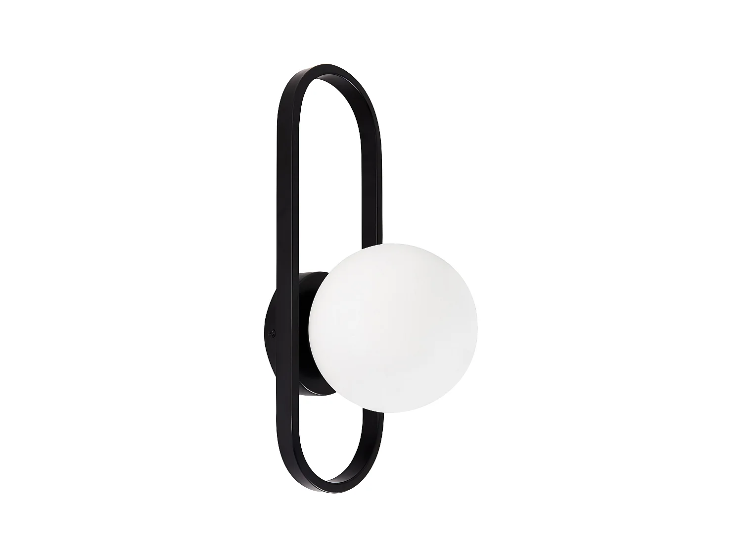 Lampe murale VARDI Métal Noir