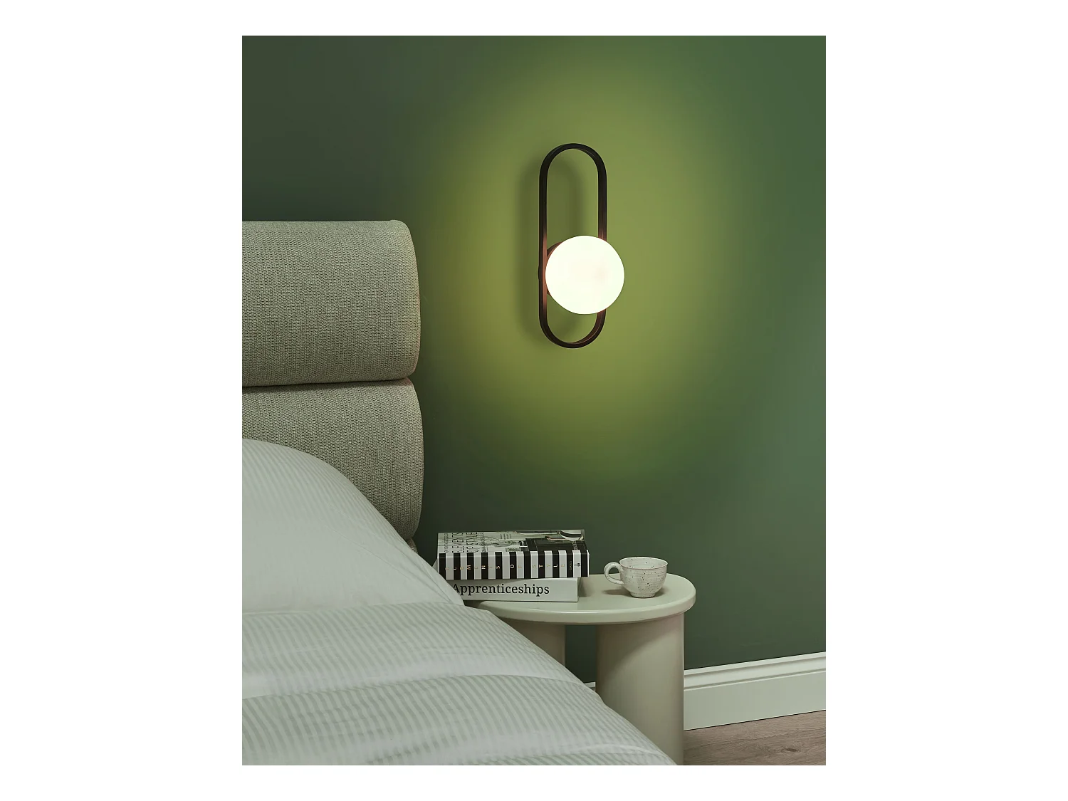 Lampa ścienna VARDI Metal Czarny