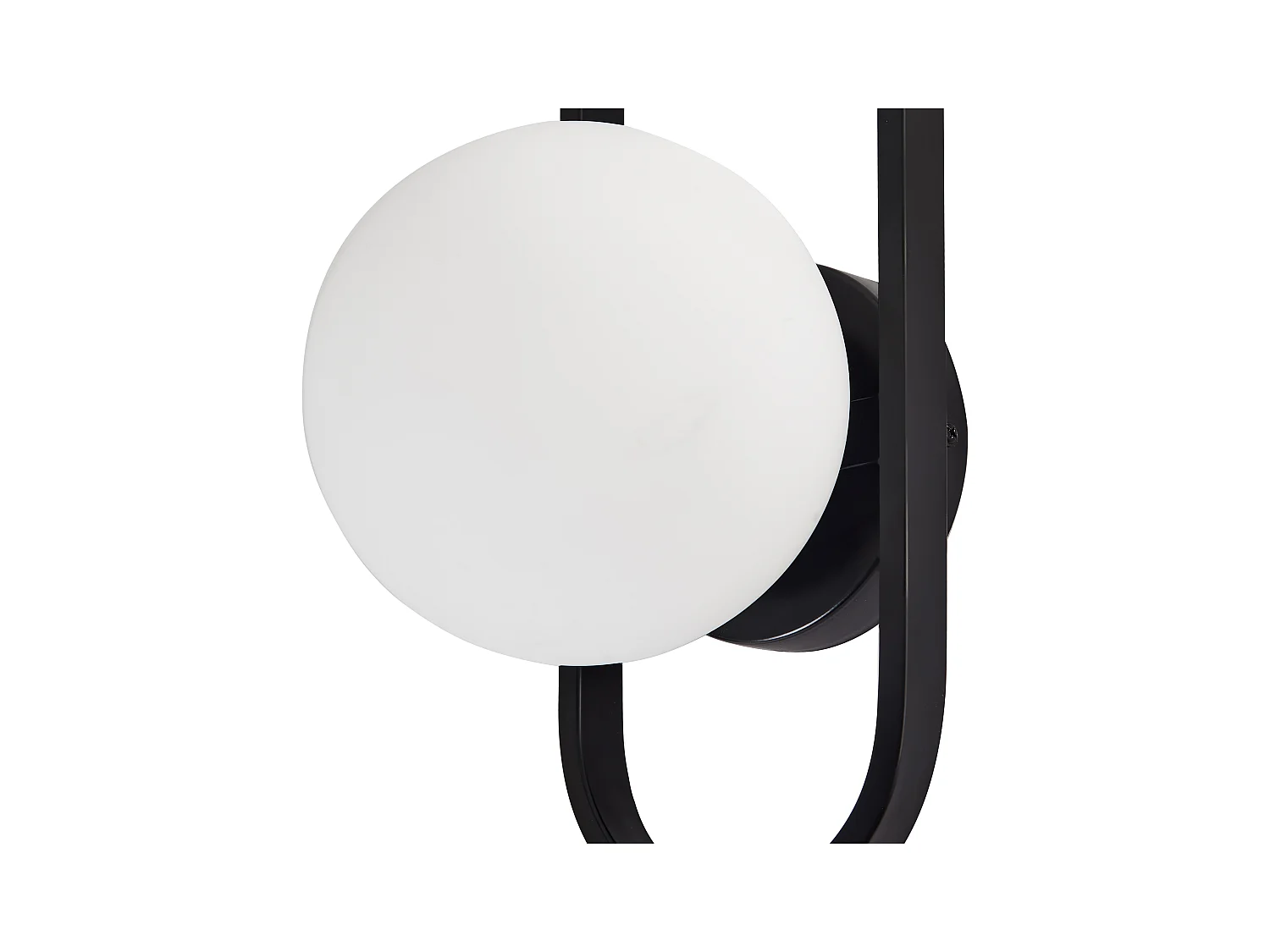 Lámpara de pared VARDI Metal Negro