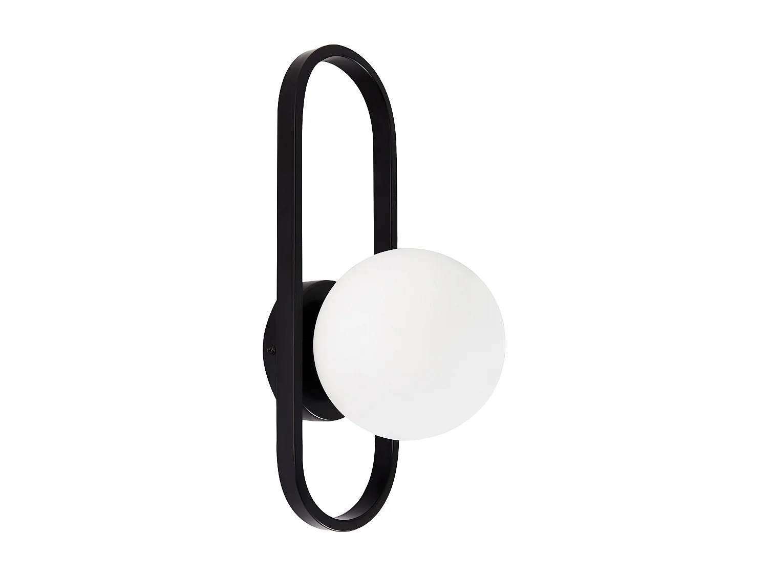 Lámpara de pared VARDI Metal Negro