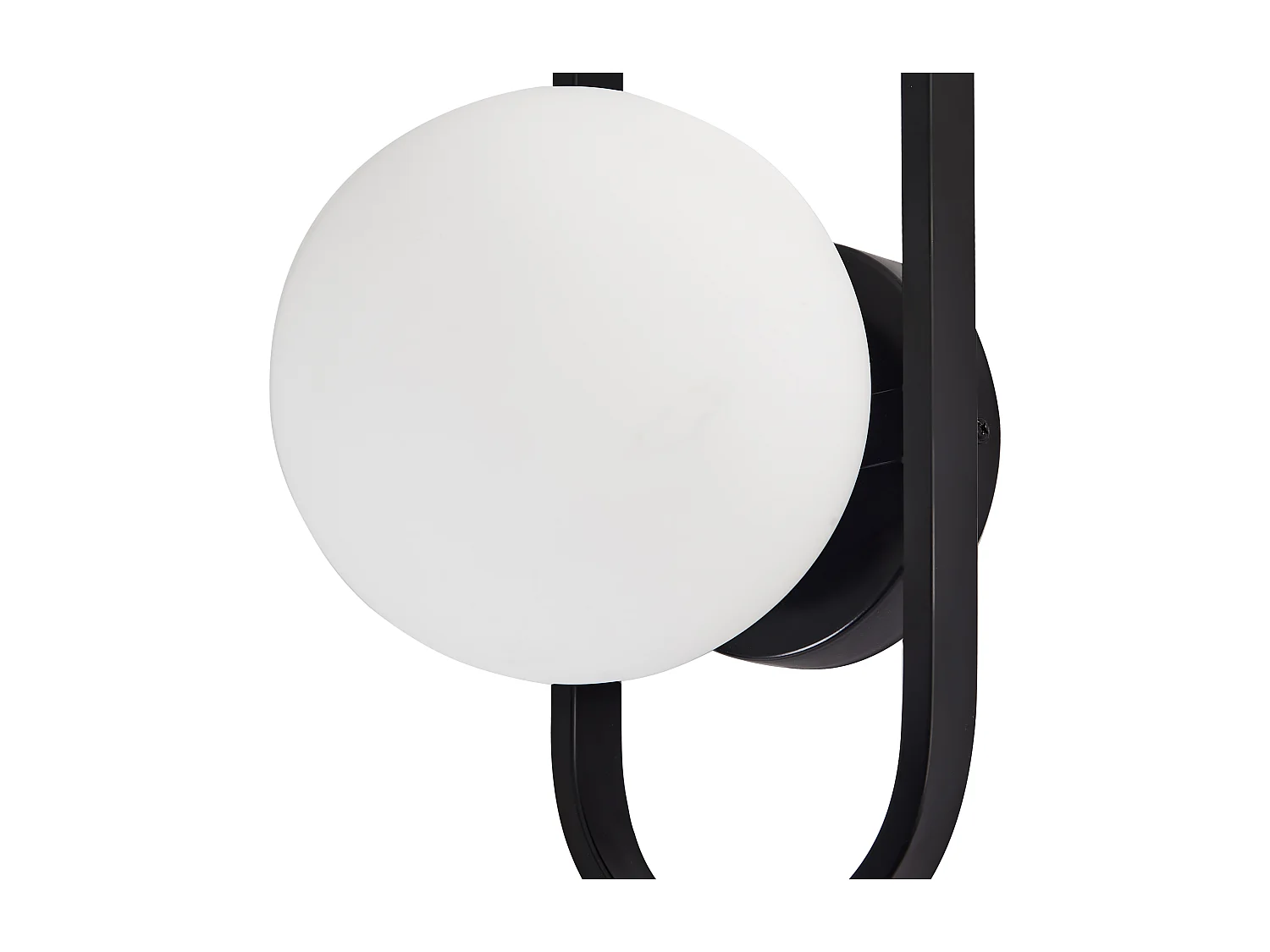 Lámpara de pared VARDI Metal Negro