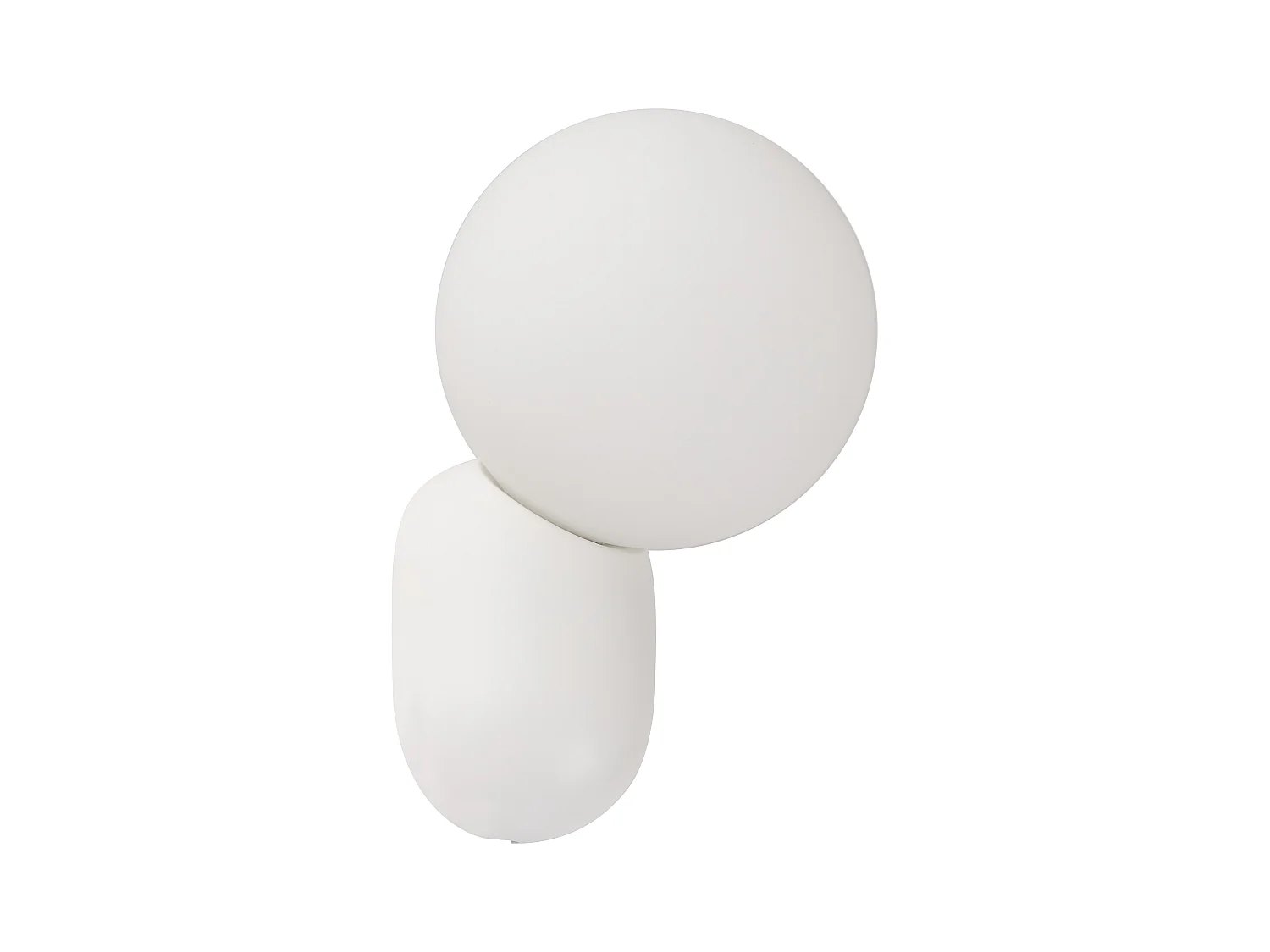 Set di 2 lampade da parete HELME Bianco