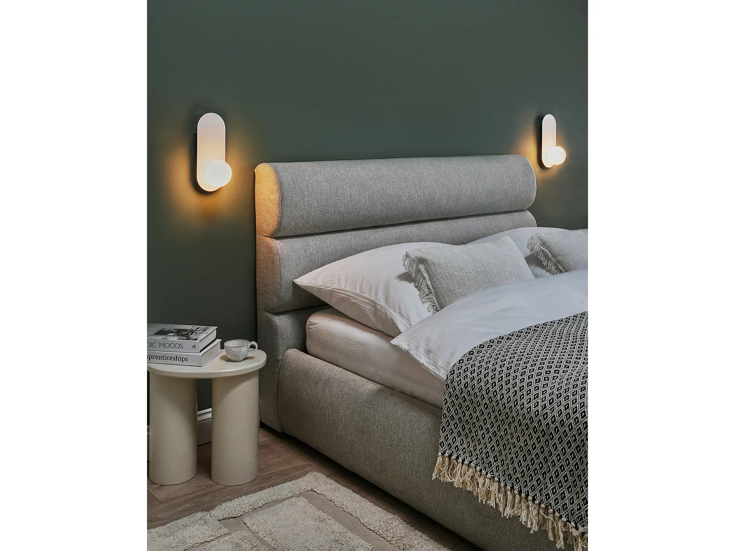 Lot de 2 lampes murales LEISI Blanc