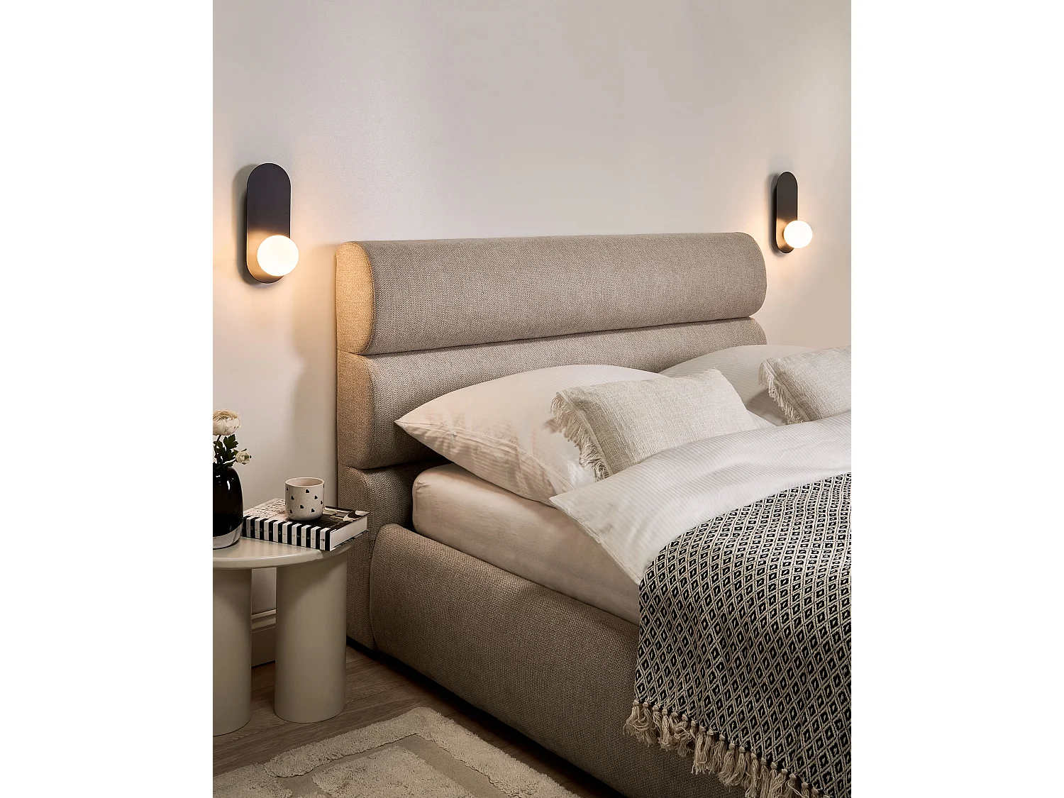 Lot de 2 lampes murales LEISI Noir