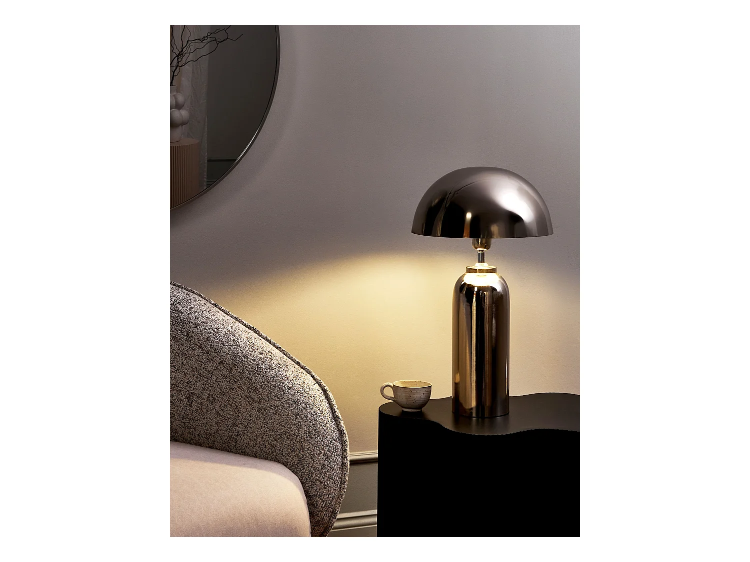 Tafellamp JALANGI Metaal Zilver