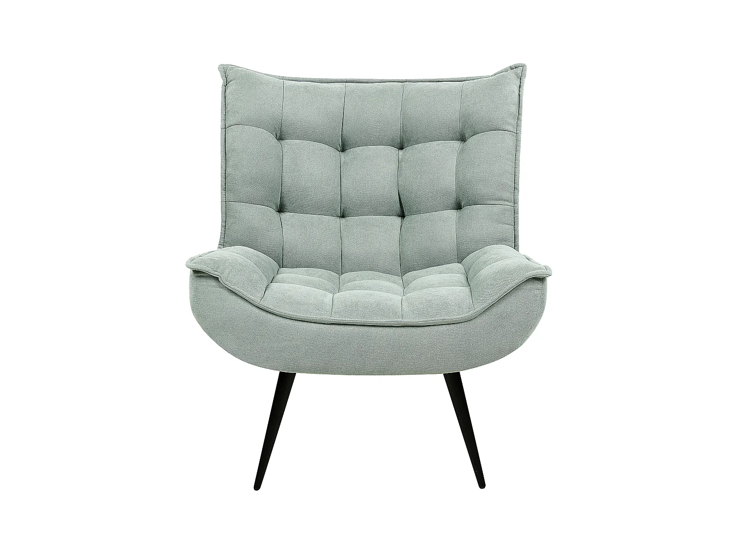 Fauteuil ALVESTA Stof Mintgroen