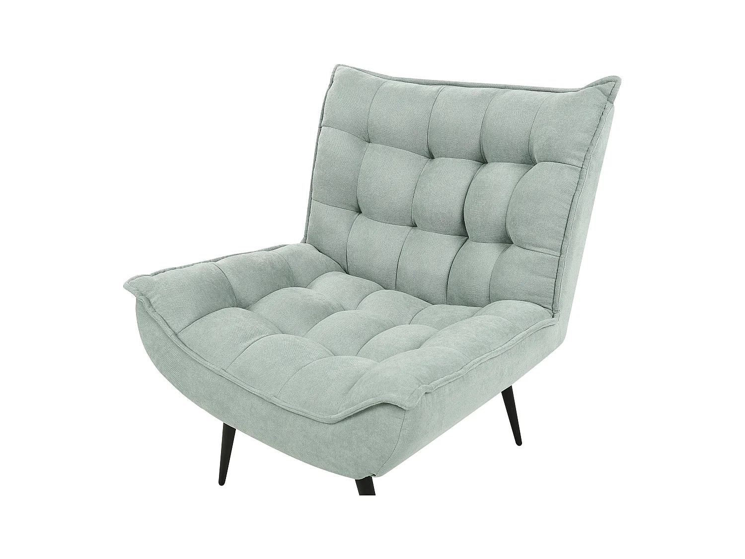 Fauteuil ALVESTA Stof Mintgroen
