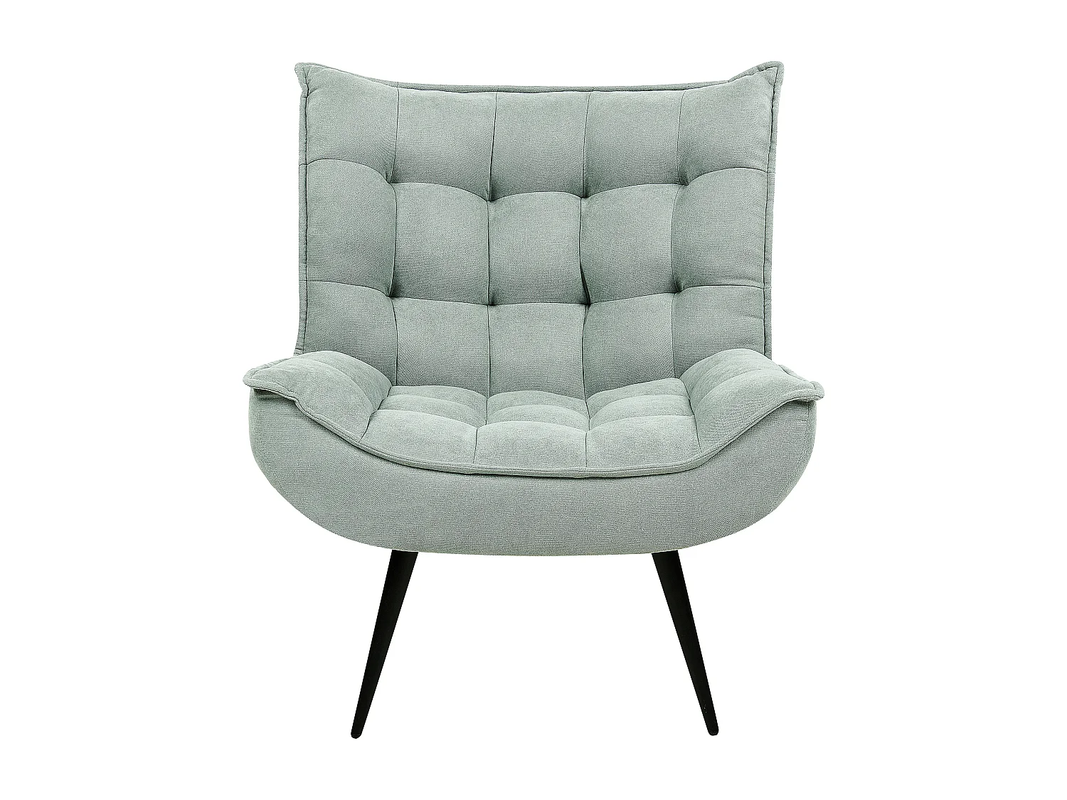 Fauteuil ALVESTA Tissu Vert menthe