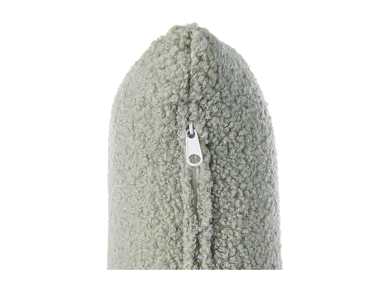 Fauteuil OTSBY II avec coussin Bouclé Vert