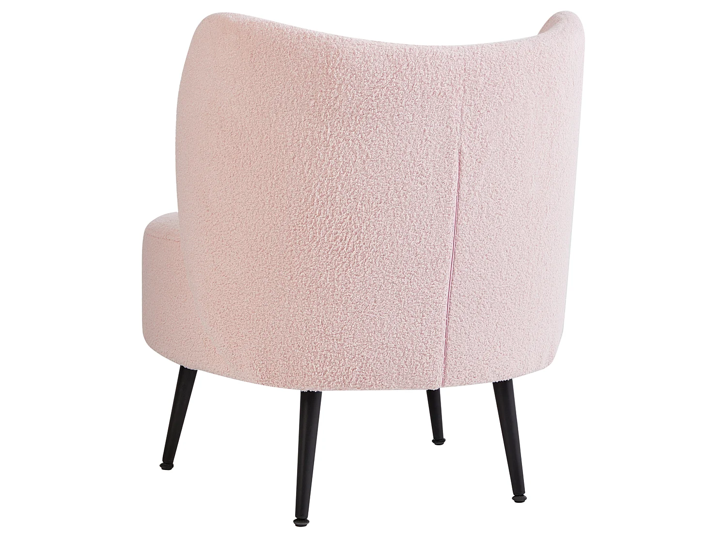 Sessel OTSBY II Bouclé Pastellrosa