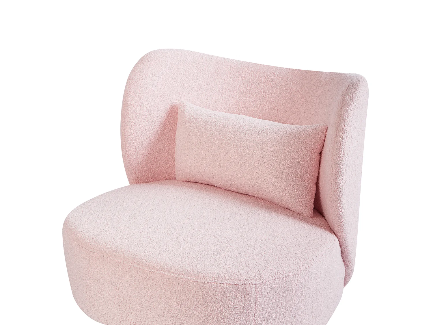Sessel OTSBY II Bouclé Pastellrosa
