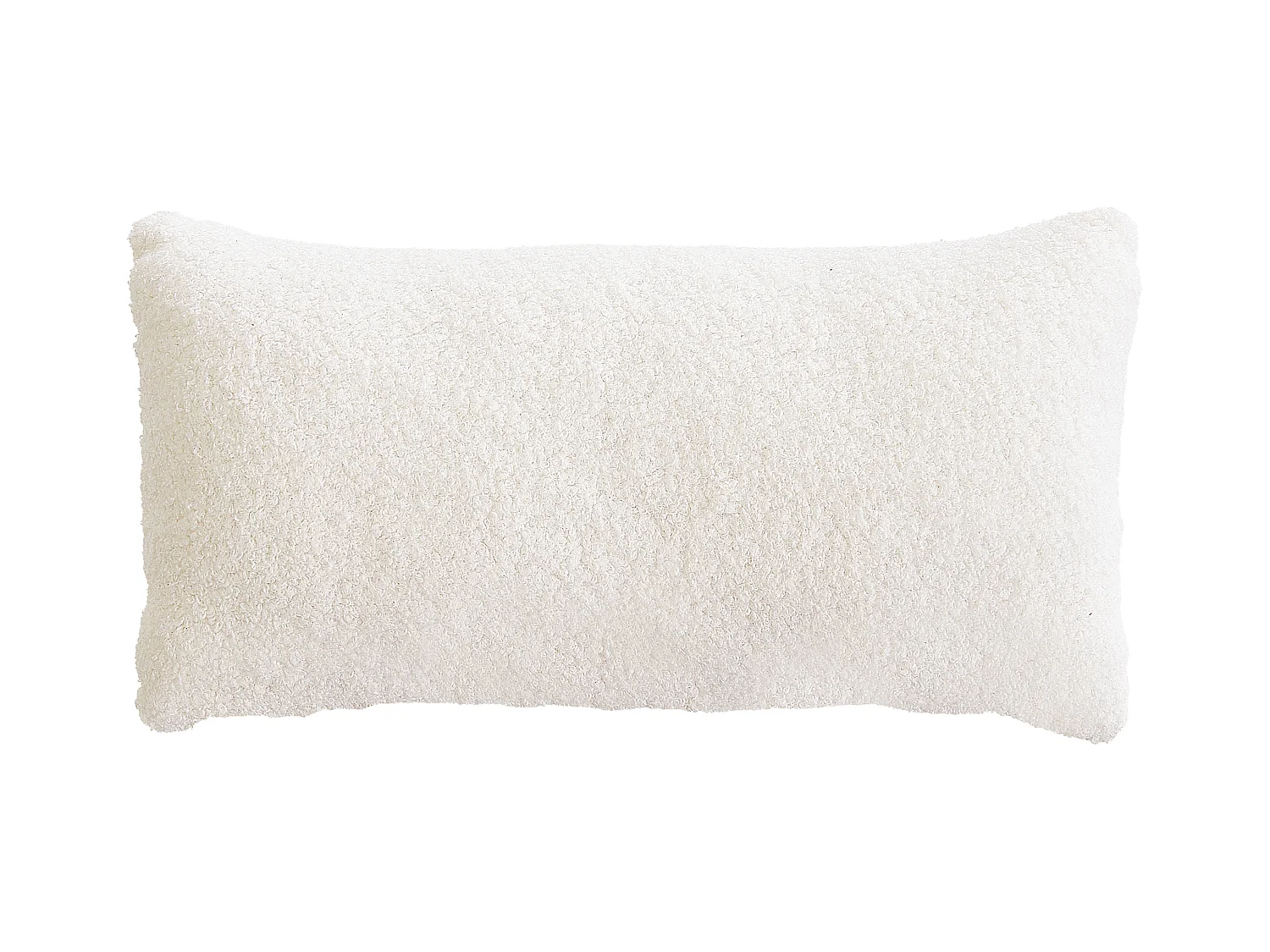 Fauteuil OTSBY II avec coussin Bouclé Blanc cassé