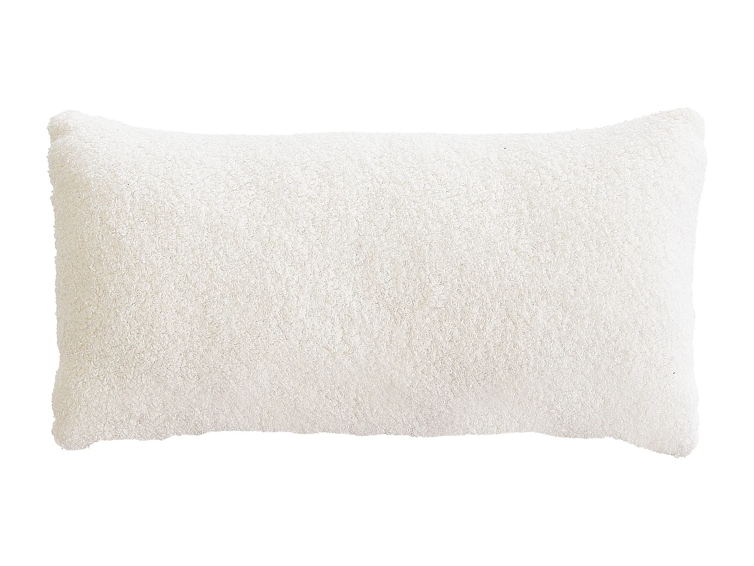 Fauteuil OTSBY II avec coussin Bouclé Blanc cassé