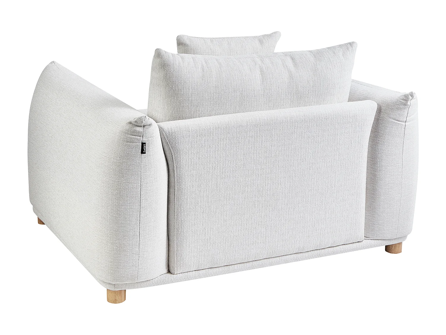 Poltrona LUVOS Tecido Branco creme