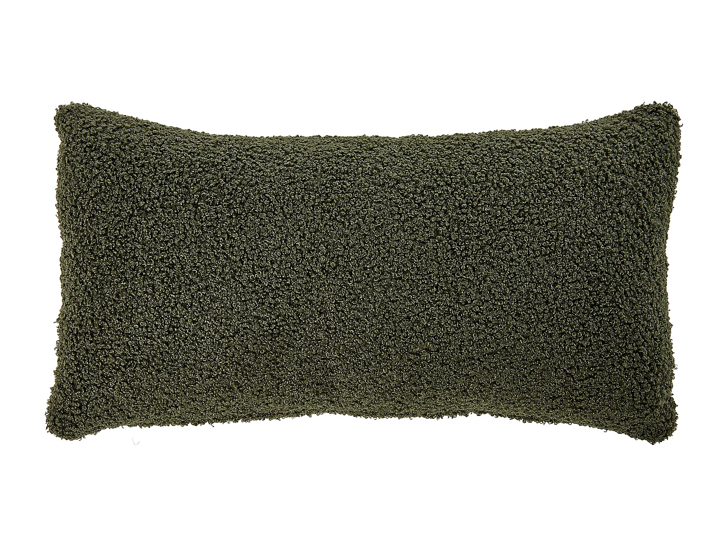 Fauteuil OTSBY II avec coussin Bouclé Vert foncé