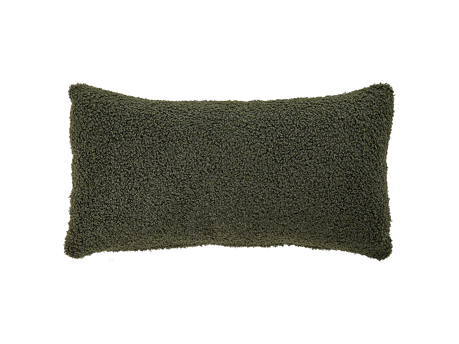 Fauteuil OTSBY II avec coussin Bouclé Vert foncé
