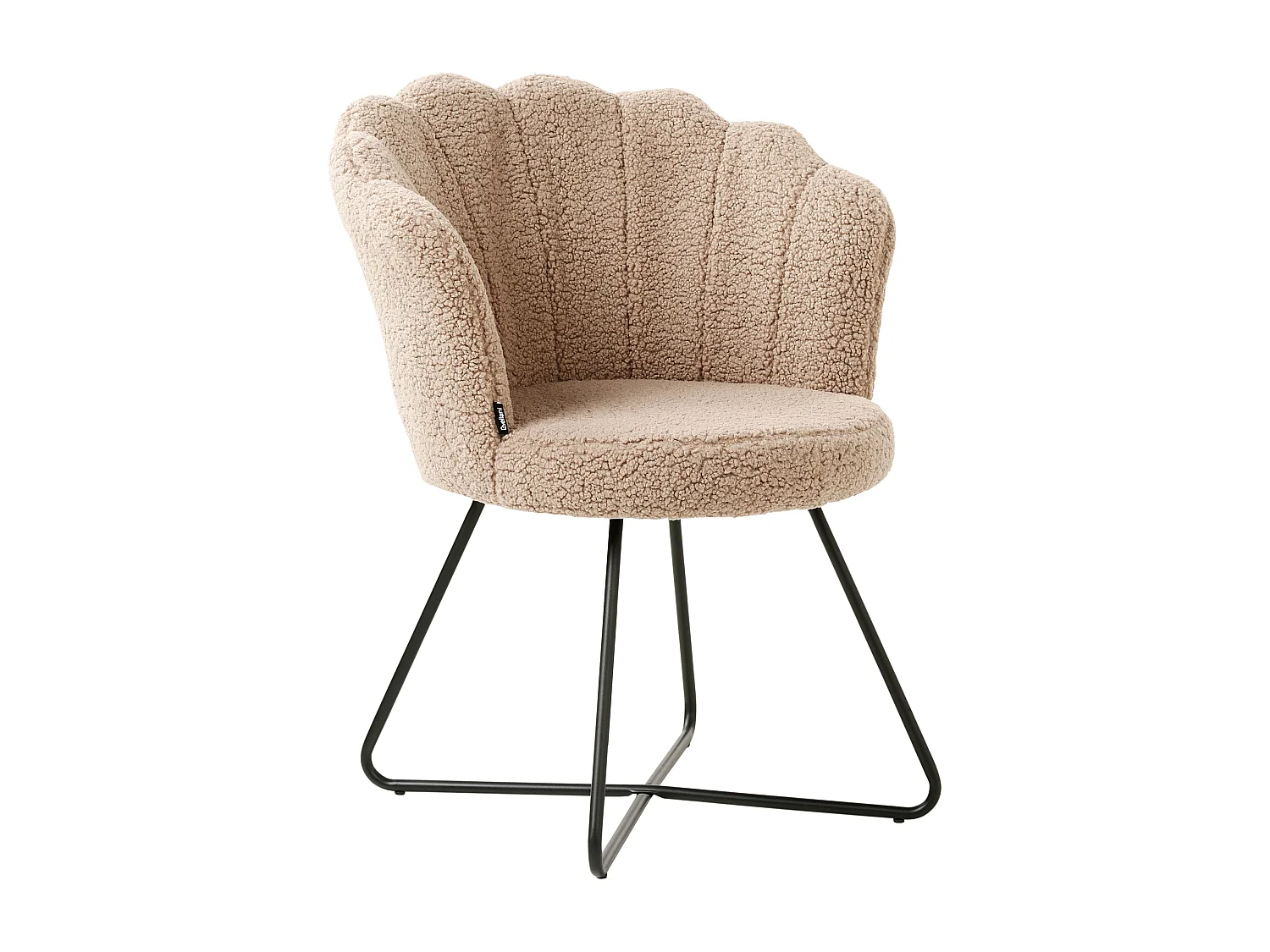 Fauteuil LOVELOCK Bouclé Beige