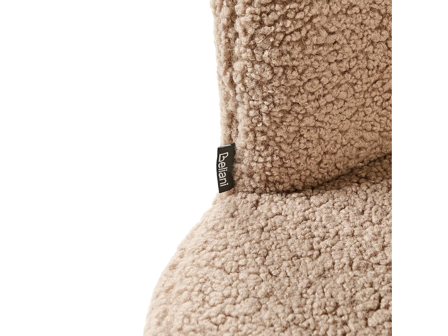 Fauteuil LOVELOCK Bouclé Beige