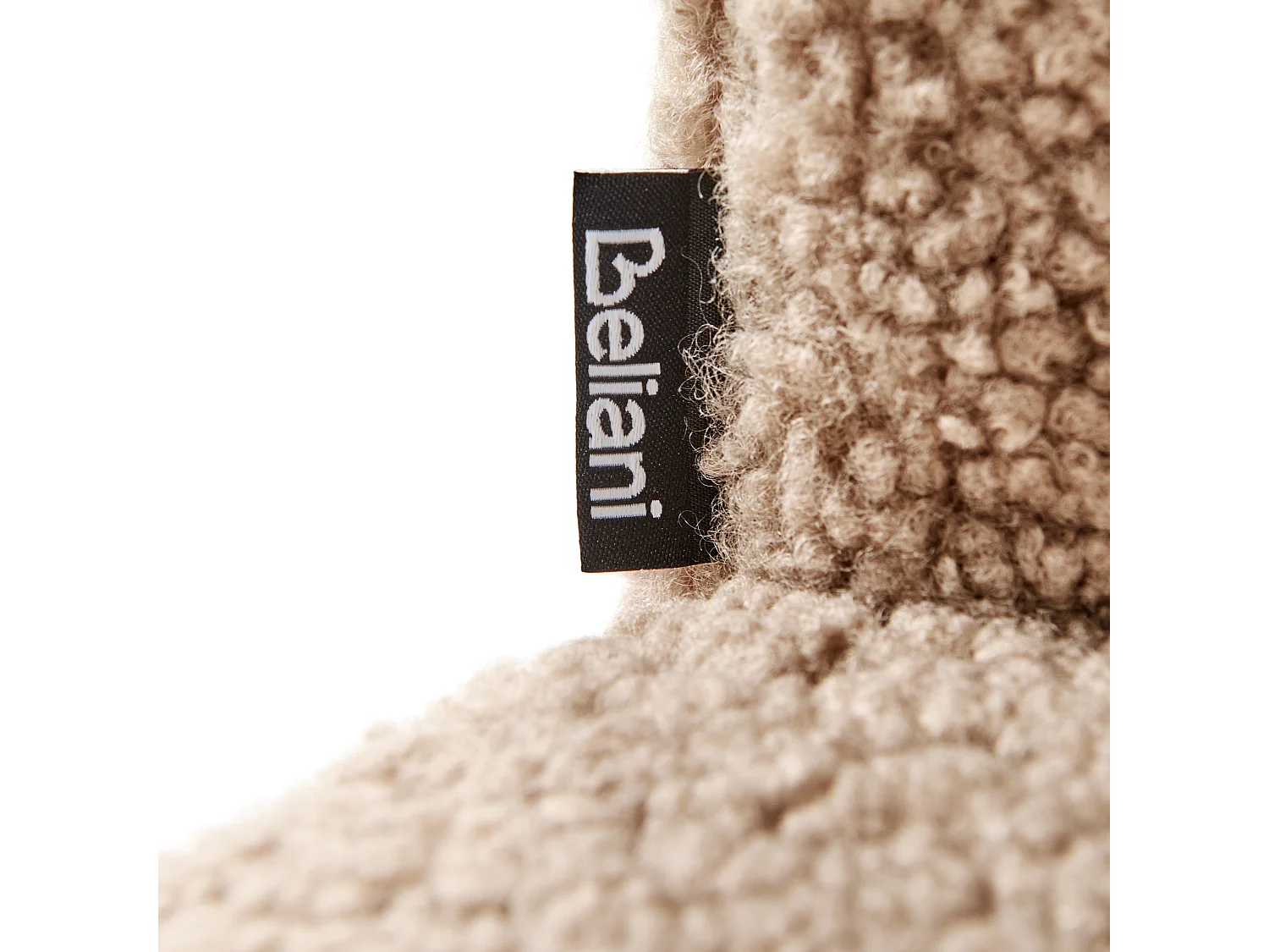 Fauteuil LOVELOCK Bouclé Beige