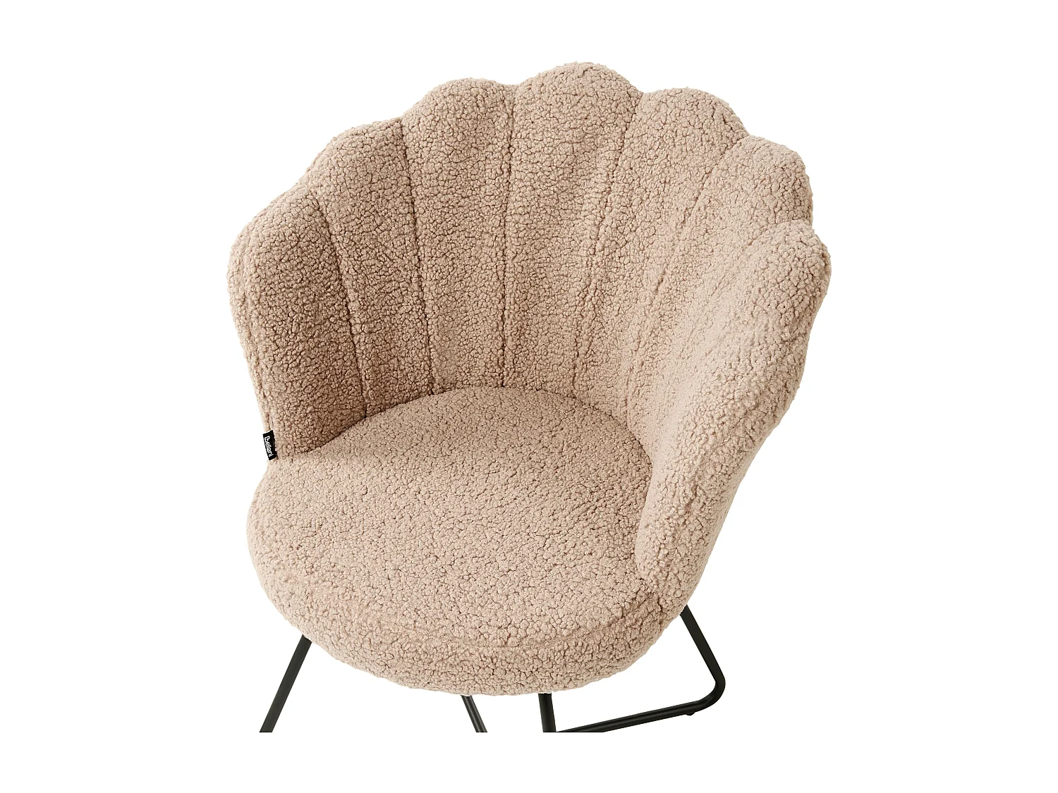 Fotel LOVELOCK Boucle Beżowy