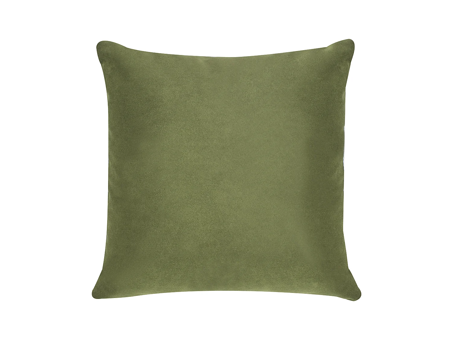 Fotel LUVOS Welur Zielony