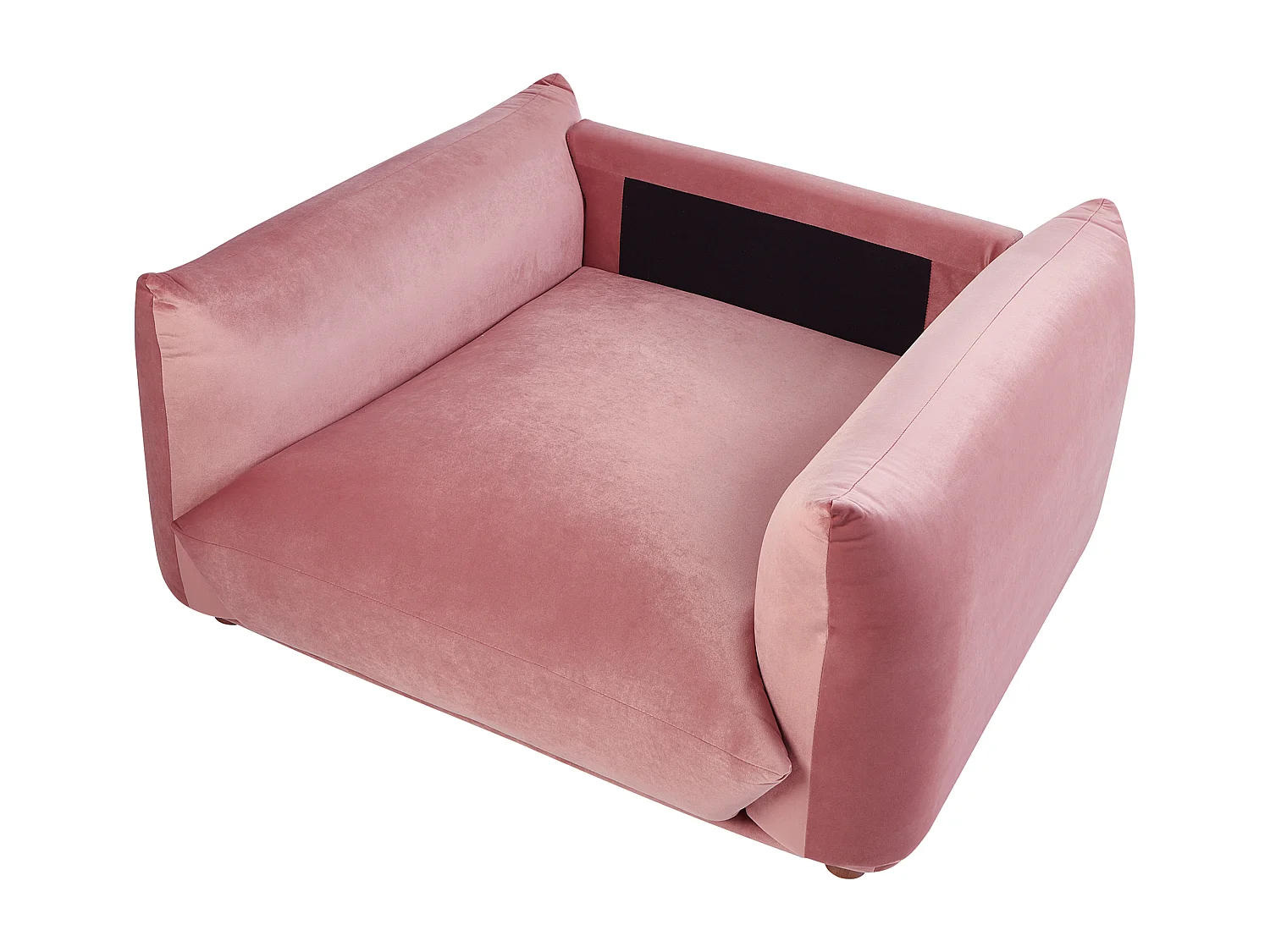 Poltrona LUVOS Velluto Rosa