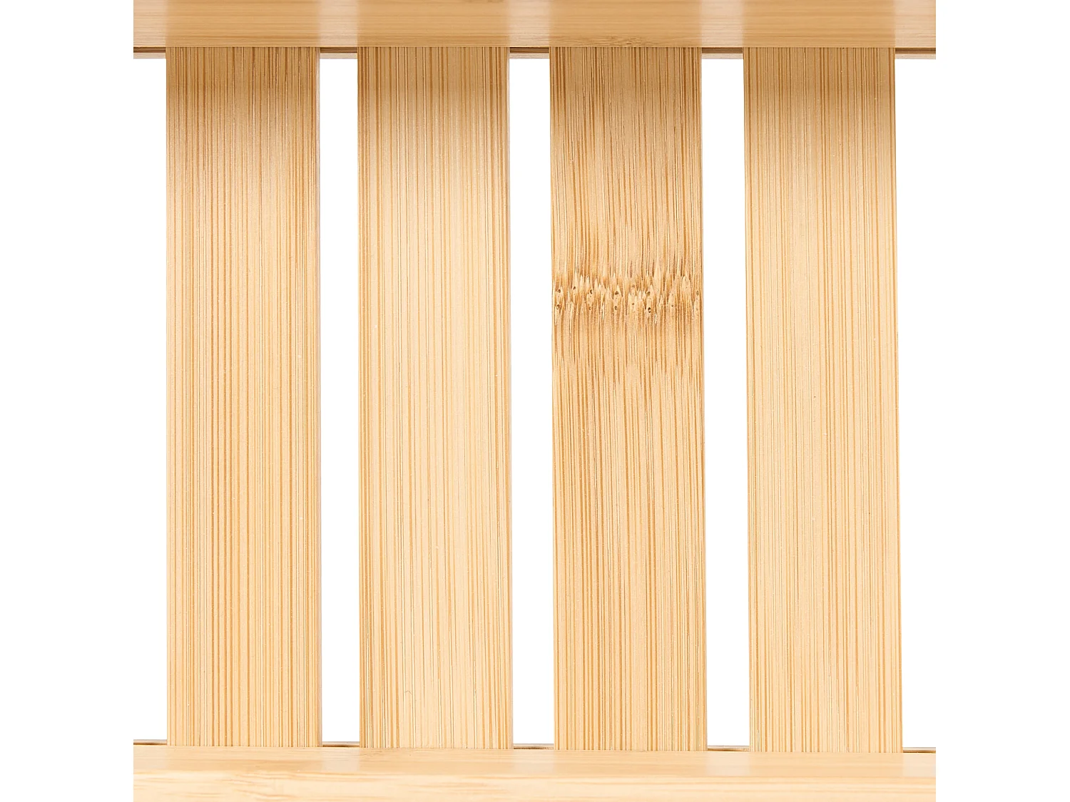 Badewannenablage Bambus hellbraun 70x15 cm für Shampoo Duschgel Cauca