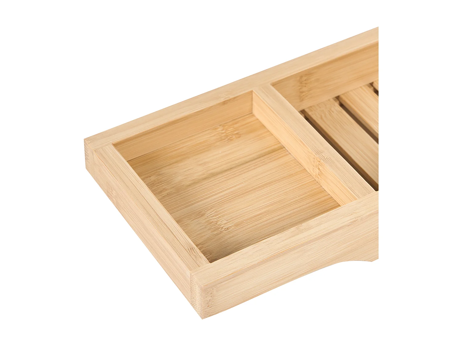 Plateau de salle de bain CAUCA Bambou Marron clair