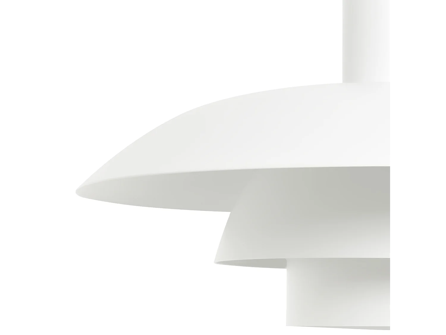 Lampe suspension HILBA Métal Blanc