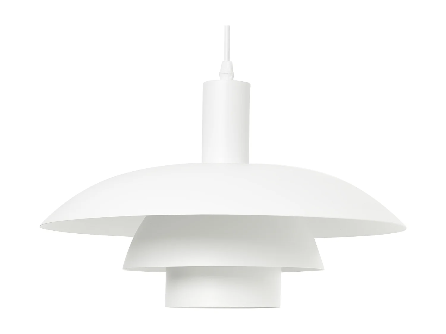 Lampe suspension HILBA Métal Blanc